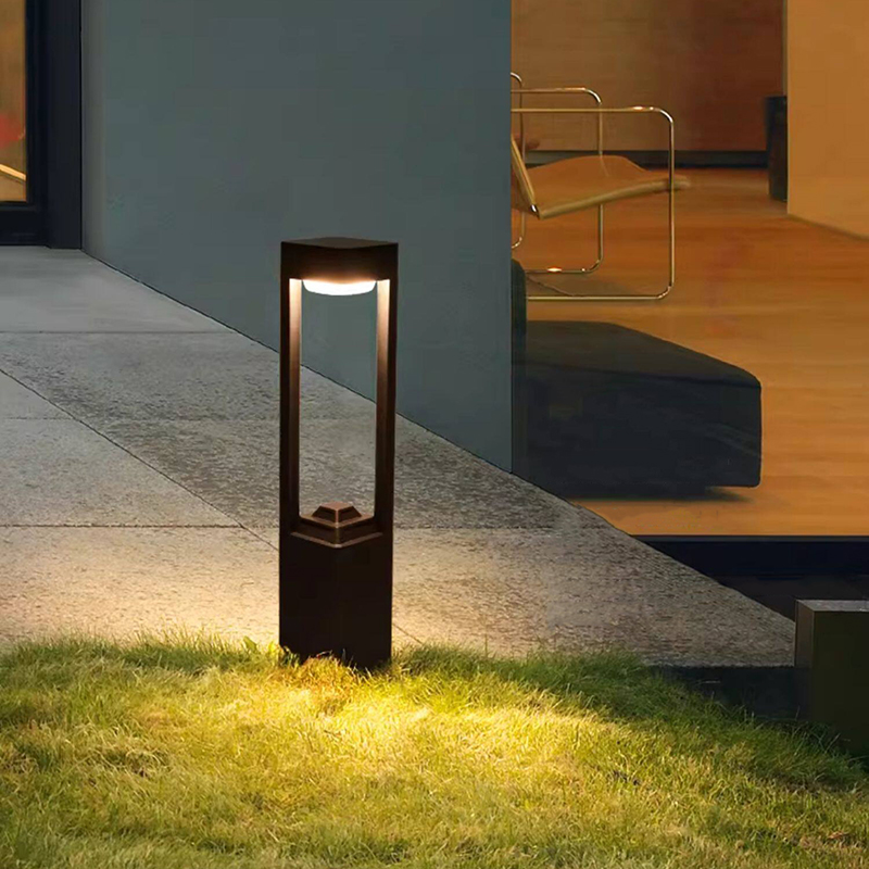 Outdoor Lighting Lamps - 発光フロアランプ中庭ソーラーLED屋外照明非ソーラーランプ屋外ガーデンランプ屋外庭園装飾