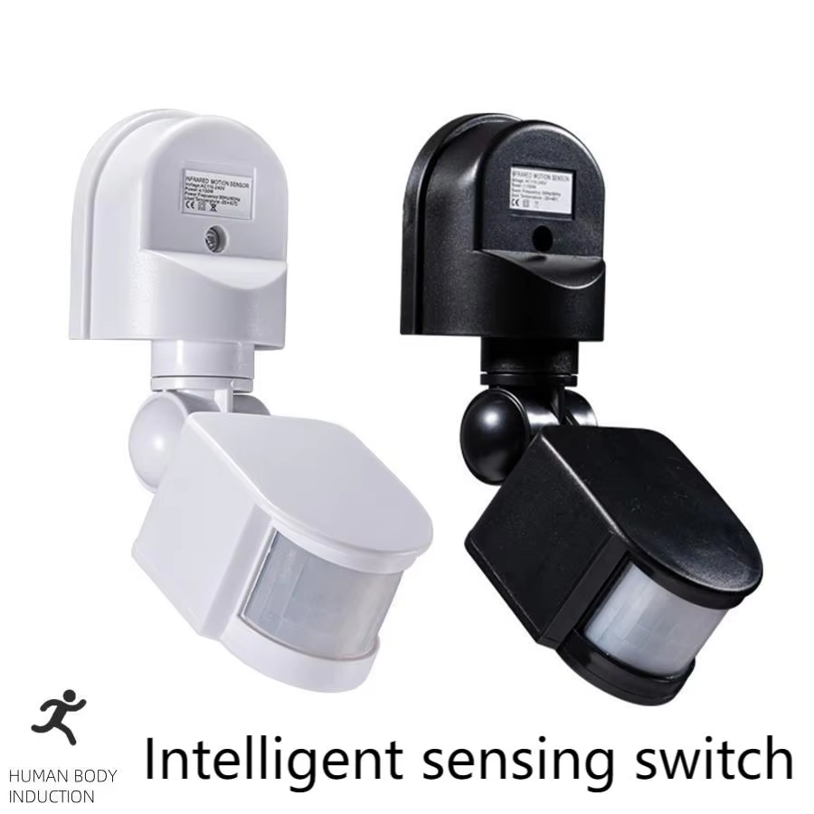 Outdoor Lighting With Motion Sensor - 110-240V PIR モーションセンサー 12V 自動赤外線センサー動作検出器屋外 LED