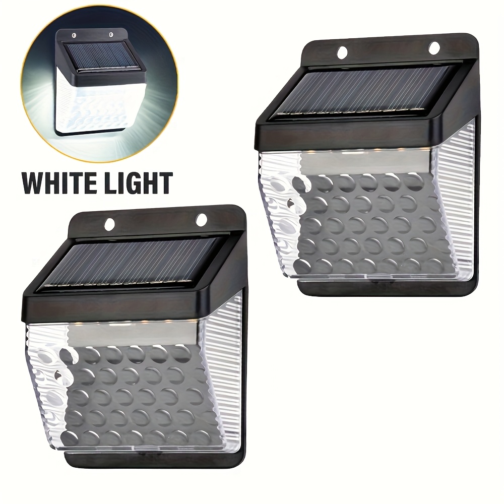 Outdoor Lighting Lamps - LED ソーラーライト PIR モーションセンサーウォールライト屋外ソーラーランプ防水太陽光発電太陽光街路灯庭の装飾