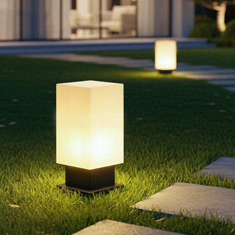 Outdoor Lighting Lamps - 発光フロアランプ中庭ソーラーLED屋外照明非ソーラーランプ屋外ガーデンランプ屋外庭園装飾