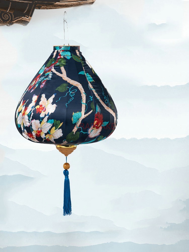 Outdoor Lighting Traditional - 新年用の屋外ランタン装飾、中国風のペンダントライト、伝統的なランタン、新年の装飾1個。