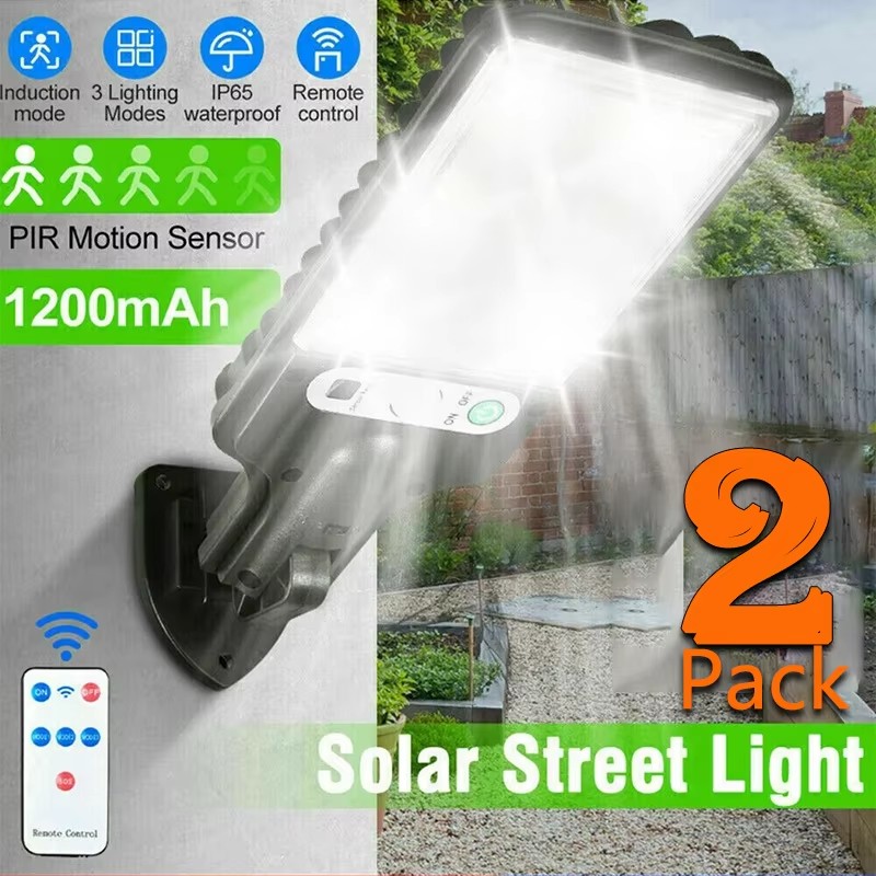 Outdoor Lighting Traditional - 屋外ソーラーガーデンライト 人感センサー搭載 3モード テラス/ガレージ/中庭用 防水屋外ソーラーランプ