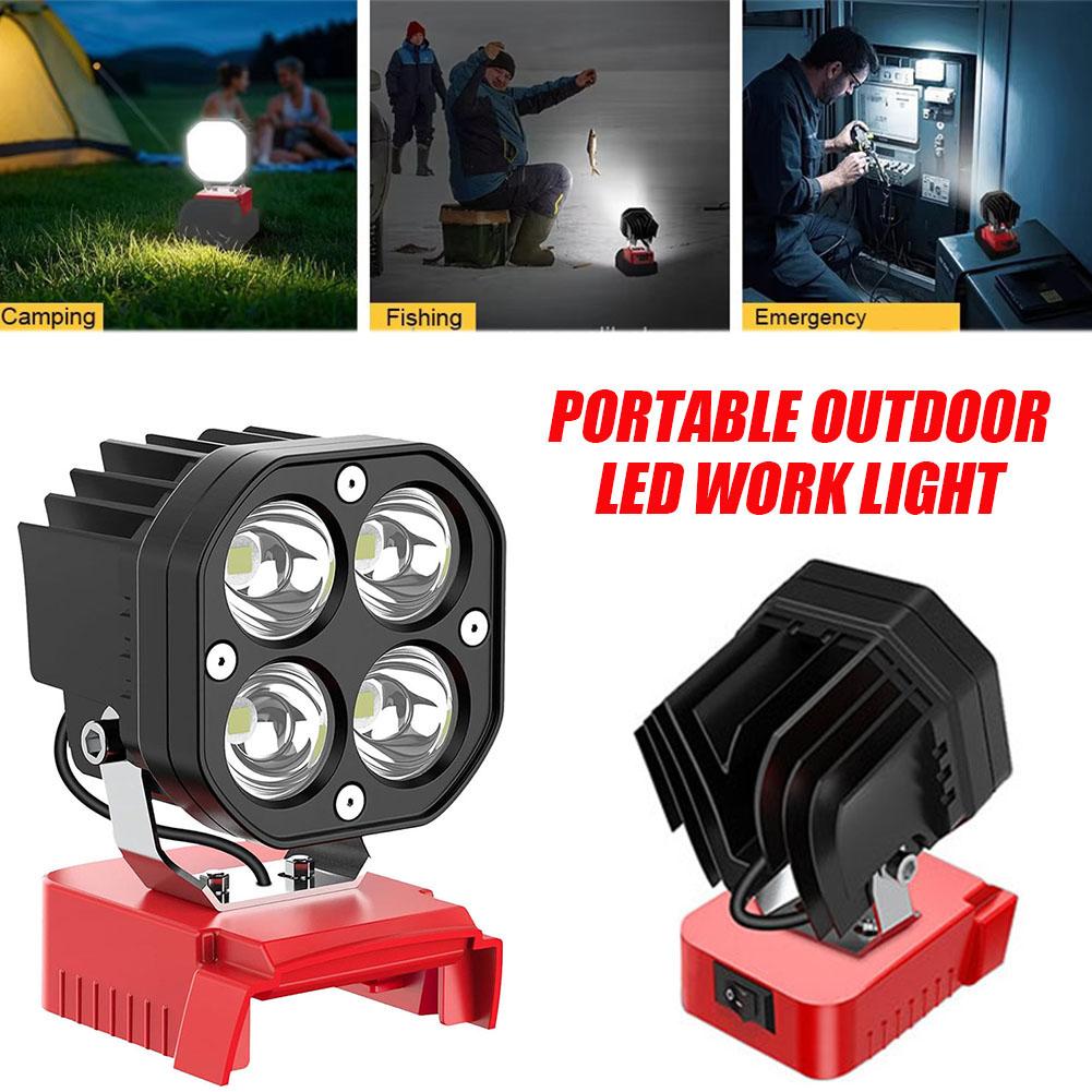 Outdoor Lighting Milwaukee - ミルウォーキー M18 18V リチウム電池 40W ポータブル