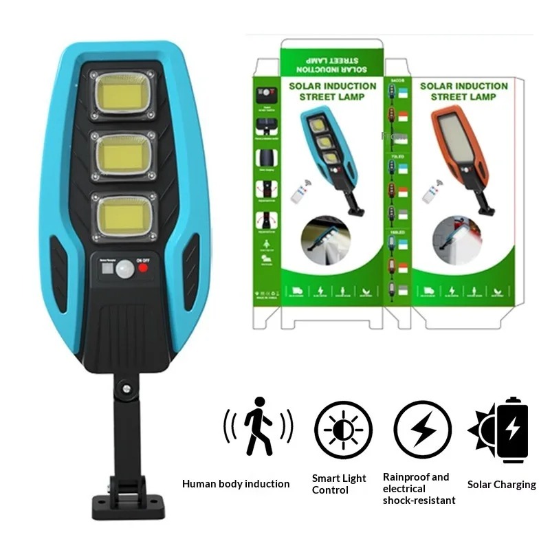 Outdoor Lighting With Motion Sensor - LEDソーラーライト屋外ガーデン街路灯、モーションセンサーとリモコン付き、防水ウォールライト、ガレージ投光器用