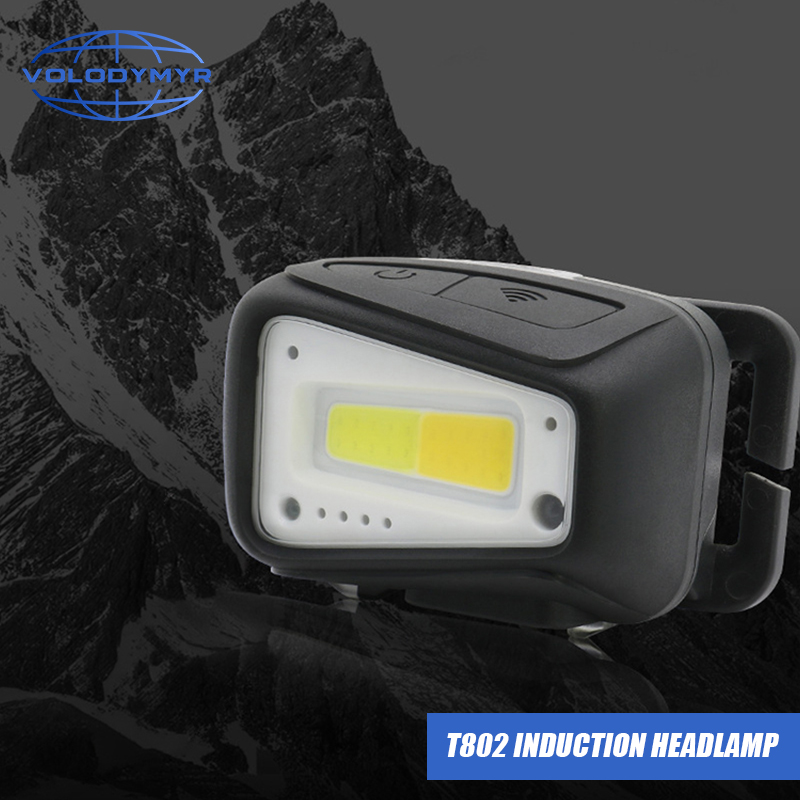 Outdoor Lighting With Motion Sensor - VOLODYMYR 防水 COB LED ヘッドランプ モーションセンサー