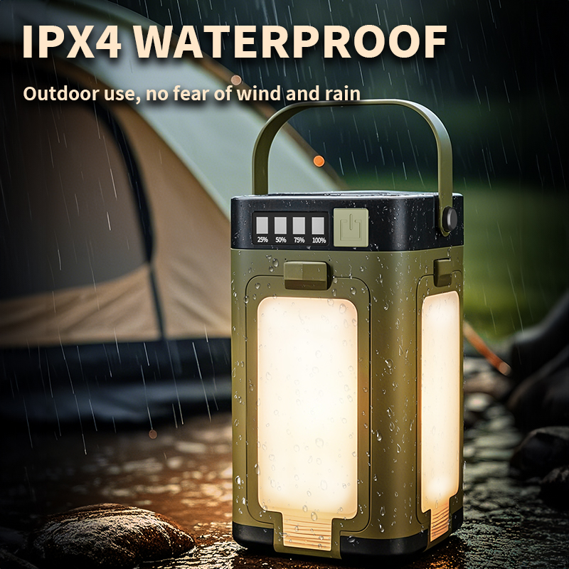 ソーラー充電式折りたたみ式2000mAhパワーバンク付き屋外 - Outdoor Lighting Lamps のレビューと価格