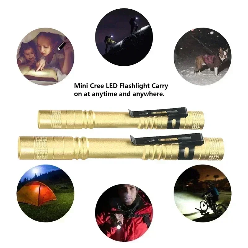 ミニポータブル LED ペンライト クリップ付き 超高輝度  - Outdoor Lighting Guide のレビューと価格