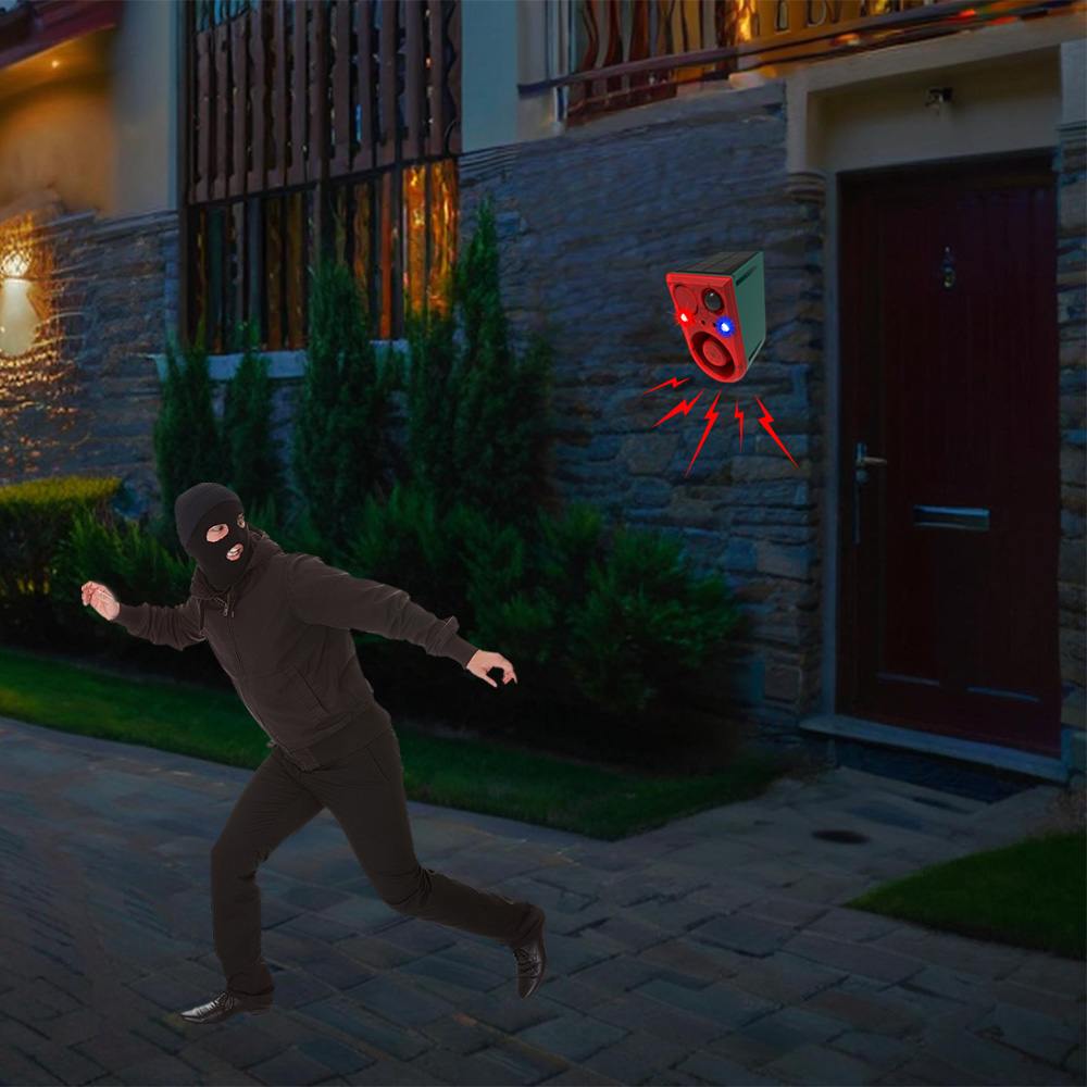 ソーラーモーションセンサー動物撃退器赤外線誘導抗イノシシ犬撃 - Outdoor Lighting With Motion Sensor のレビューと価格