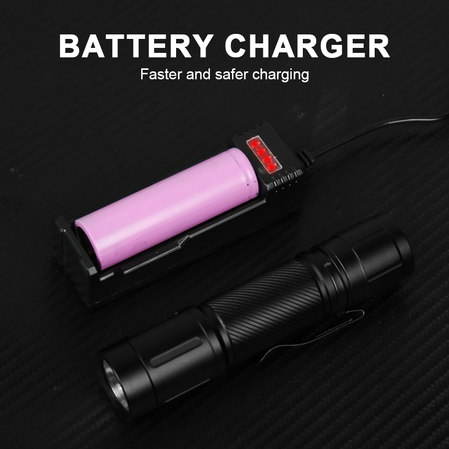 1200LM 固定焦点 LED 懐中電灯ペンクリップヘッドラ - Outdoor Lighting Battery Powered のレビューと価格