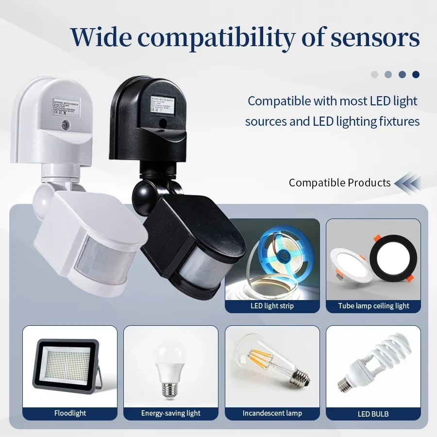 110-240V PIR モーションセンサー 12V 自動赤 - Outdoor Lighting With Motion Sensor のレビューと価格