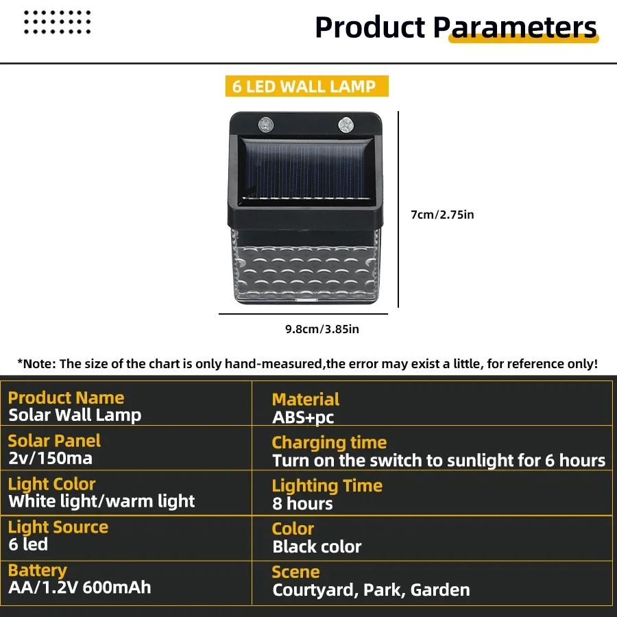 LED ソーラーライト PIR モーションセンサーウォールラ - Outdoor Lighting Lamps のレビューと価格