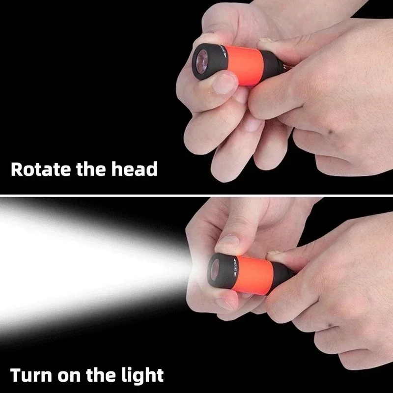 USB充電式LED多機能強力ライトポケットキーホルダー懐中電 - Outdoor Lighting Replacement Bulbs のレビューと価格