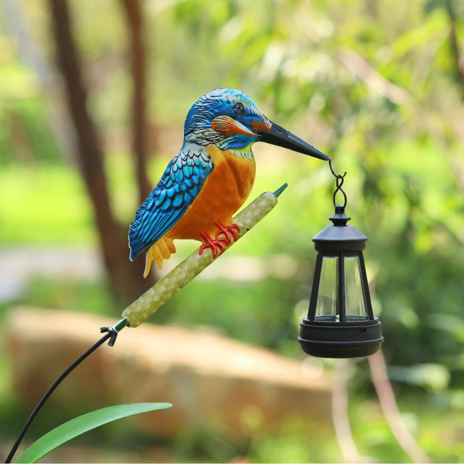 ソーラーパワーキングフィッシャーライトガーデンスタチュー防水 - Outdoor Lighting Traditional のレビューと価格