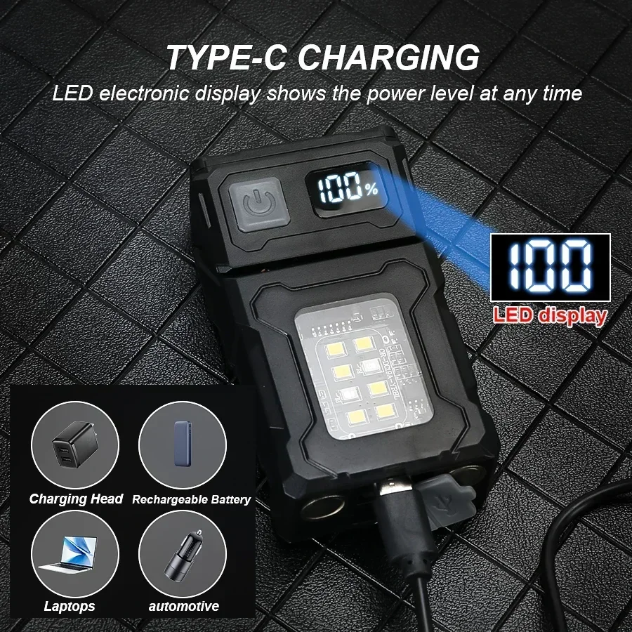 ミニ充電式 LED ポケット懐中電灯ポータブルサイド COB - Outdoor Lighting Guide のレビューと価格