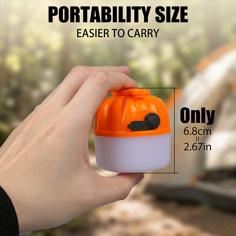 ミニポータブル LED カボチャ電球 6500K 充電式目の - Outdoor Lighting Guide のレビューと価格