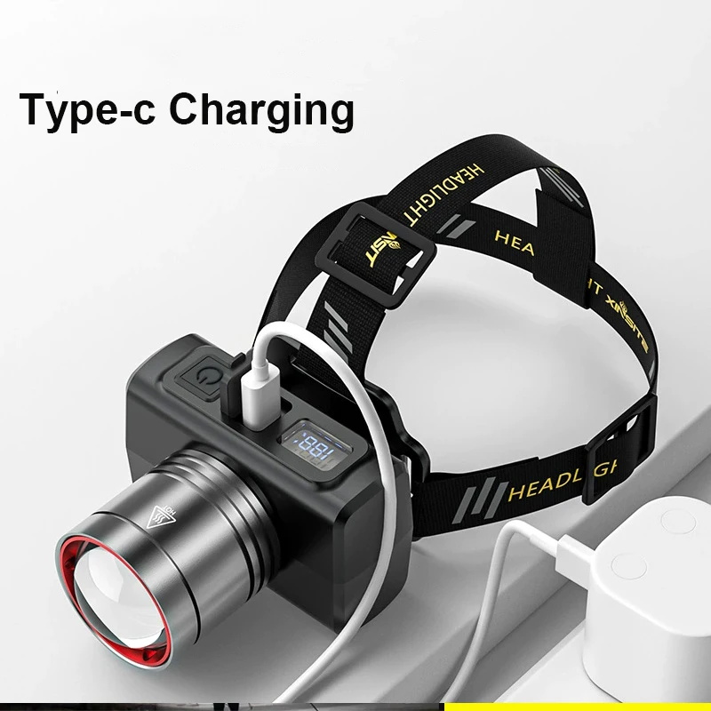 2026 LEDデジタル充電式ヘッドランプ 超高輝度ヘッドL - Outdoor Lighting With Motion Sensor のレビューと価格