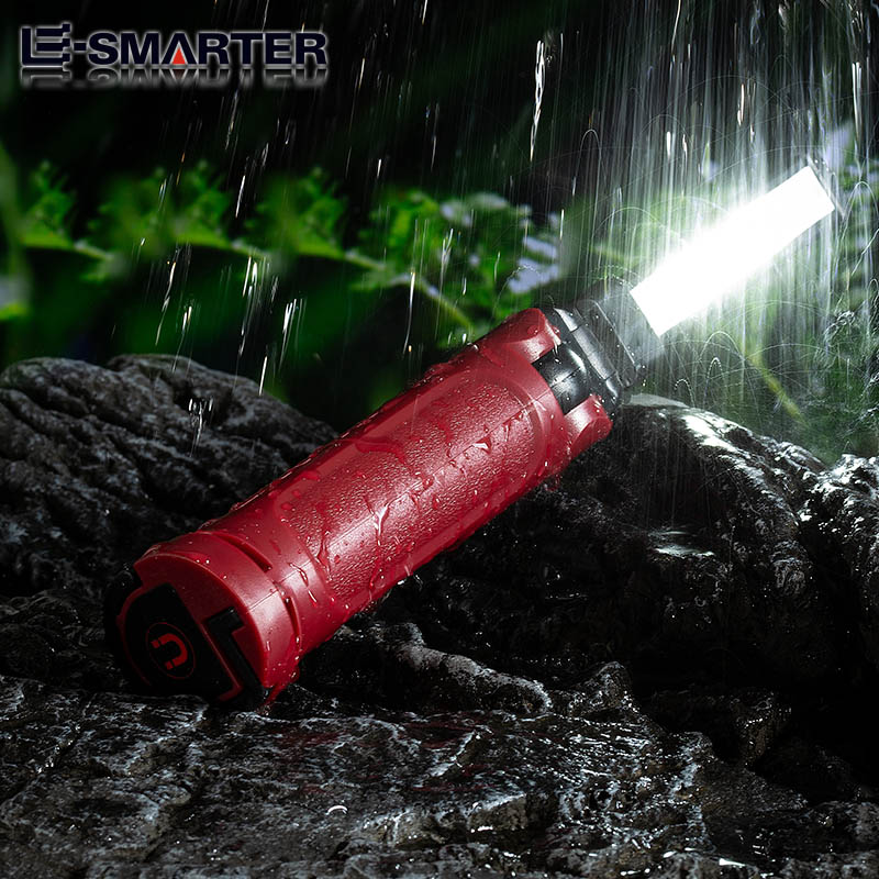 COB LED ワークライト充電式折りたたみ懐中電灯屋外キャ - Outdoor Lighting Guide のレビューと価格