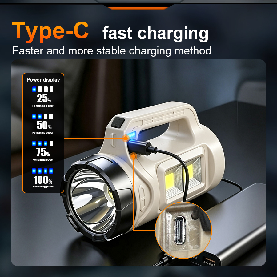 マルチシーンハンドヘルド LED トーチソーラー Type- - Outdoor Lighting Replacement Bulbs のレビューと価格