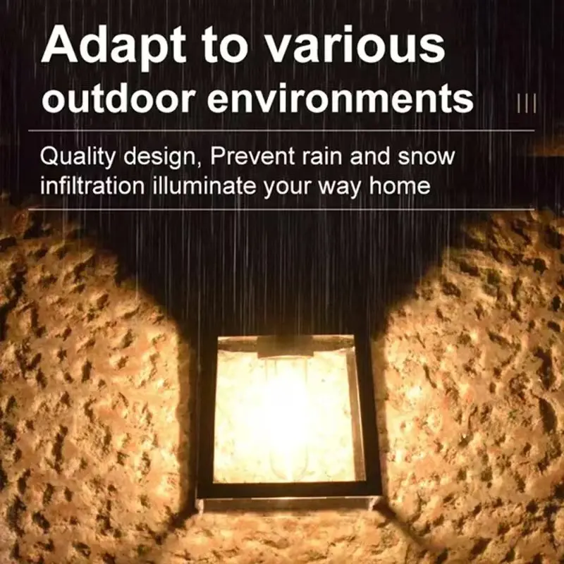 屋外ソーラータングステンウォールライト、モーションセンサー付 - Outdoor Lighting Traditional のレビューと価格