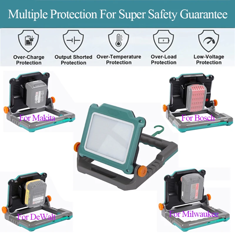 屋外LEDキャンプライト,ワークランプ,テーブルランプ,メイ - Outdoor Lighting Milwaukee のレビューと価格