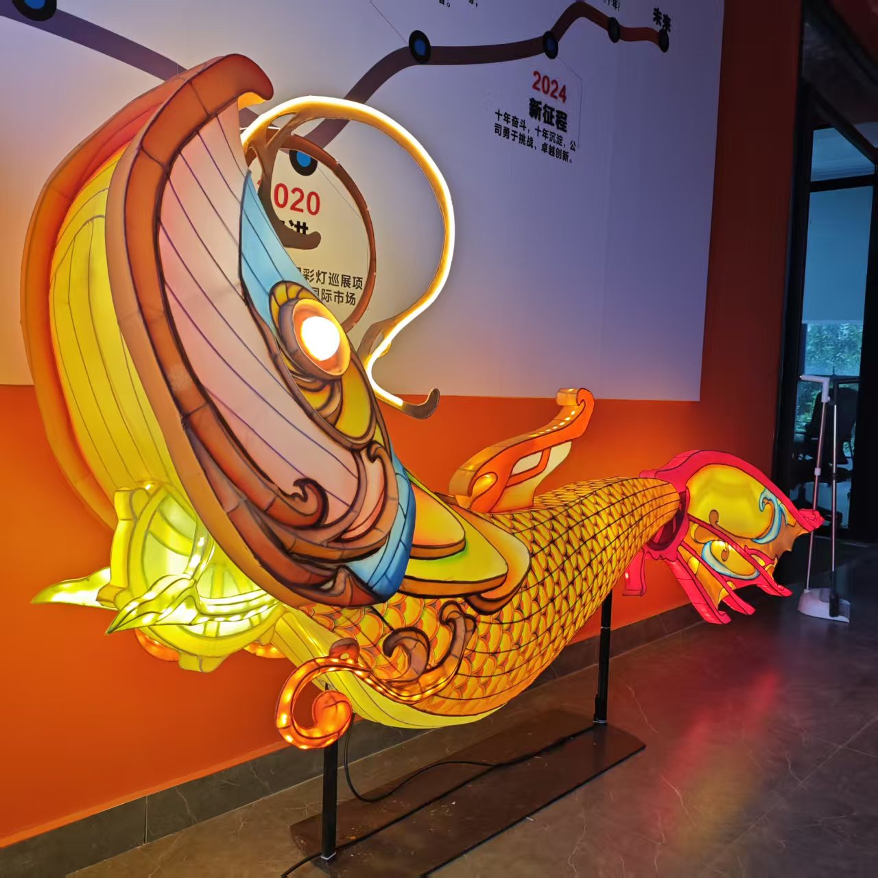 大型伝統的な中国の動物ランタン、屋内/屋外用LEDライト、ク - Outdoor Lighting Traditional のレビューと価格