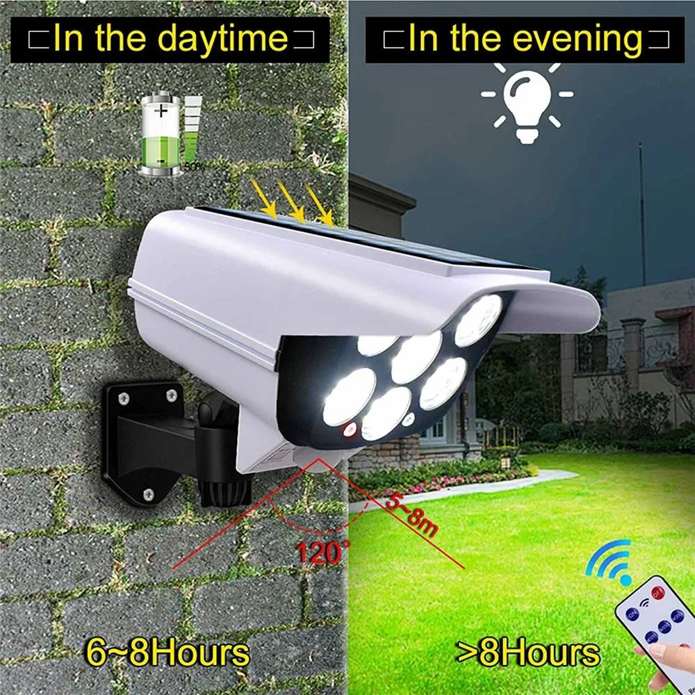 屋外ソーラーライトモーションセンサーセキュリティダミーカメラ - Outdoor Lighting Traditional のレビューと価格