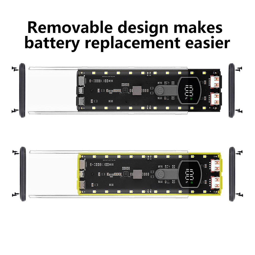 8×18650バッテリーケース、PD 45W超高速充電機能付 - Outdoor Lighting Battery Powered のレビューと価格
