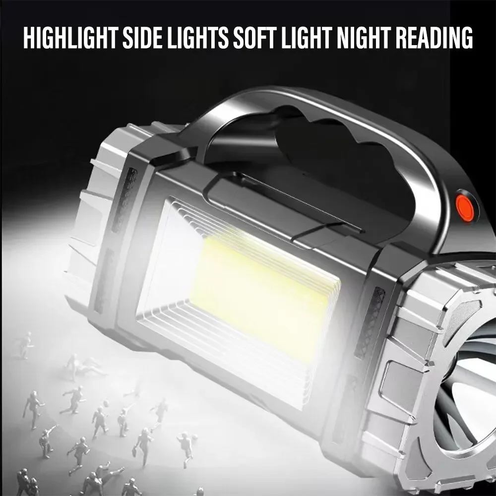 新しいアップグレード充電式ハイパワーソーラー LED 懐中電 - Outdoor Lighting Guide のレビューと価格
