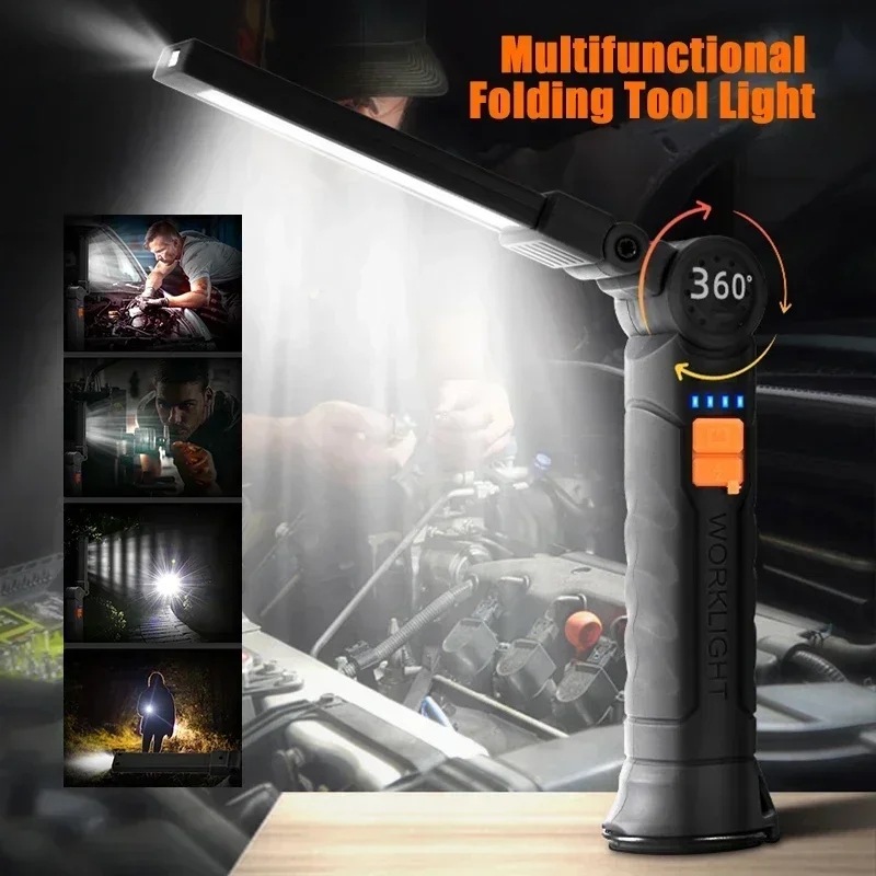 ポータブル LED COB サーチライト 磁気 & フック付 - Outdoor Lighting Portable のレビューと価格