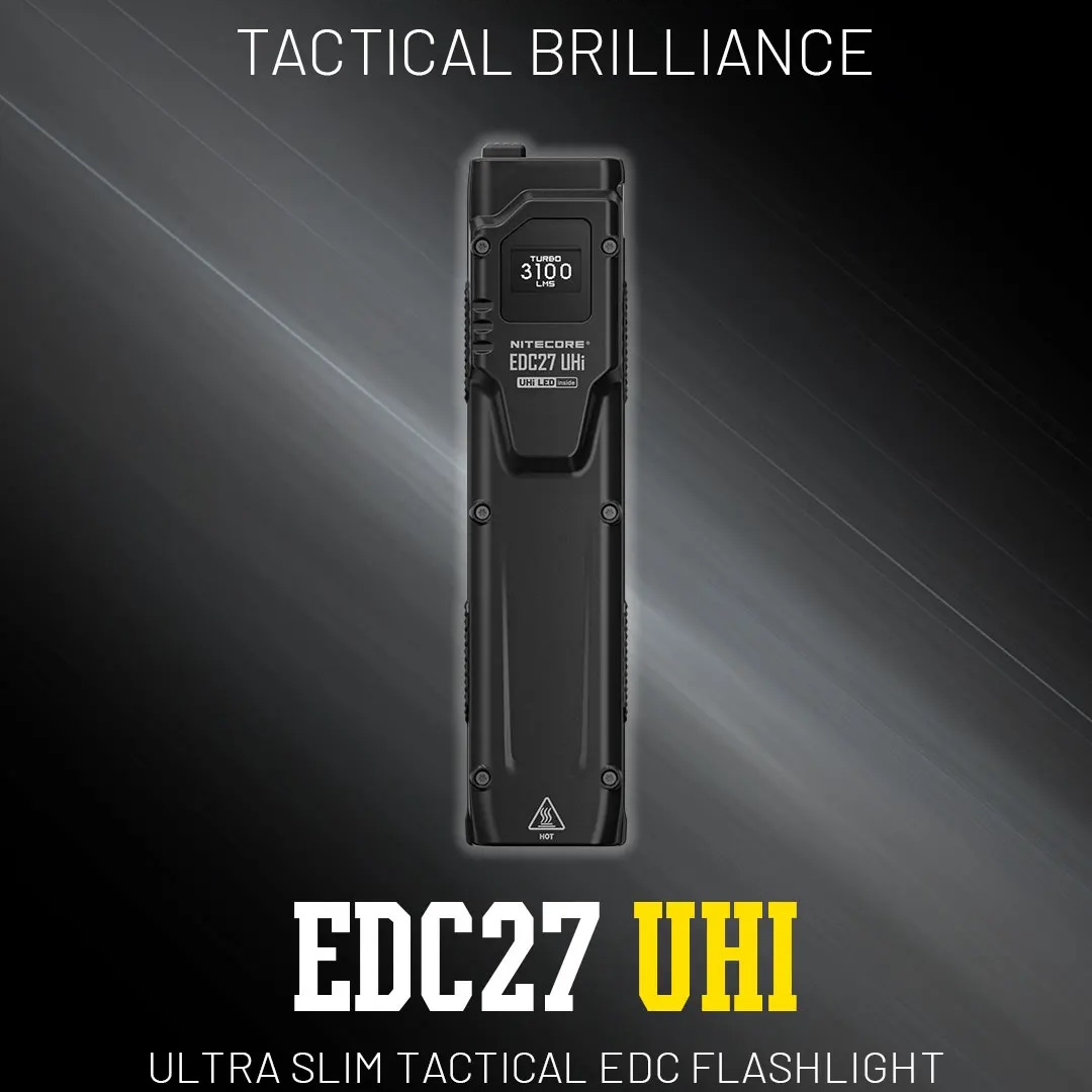 コンボイ UHi タクティカル EDC 懐中電灯 3100  - Outdoor Lighting Portable のレビューと価格