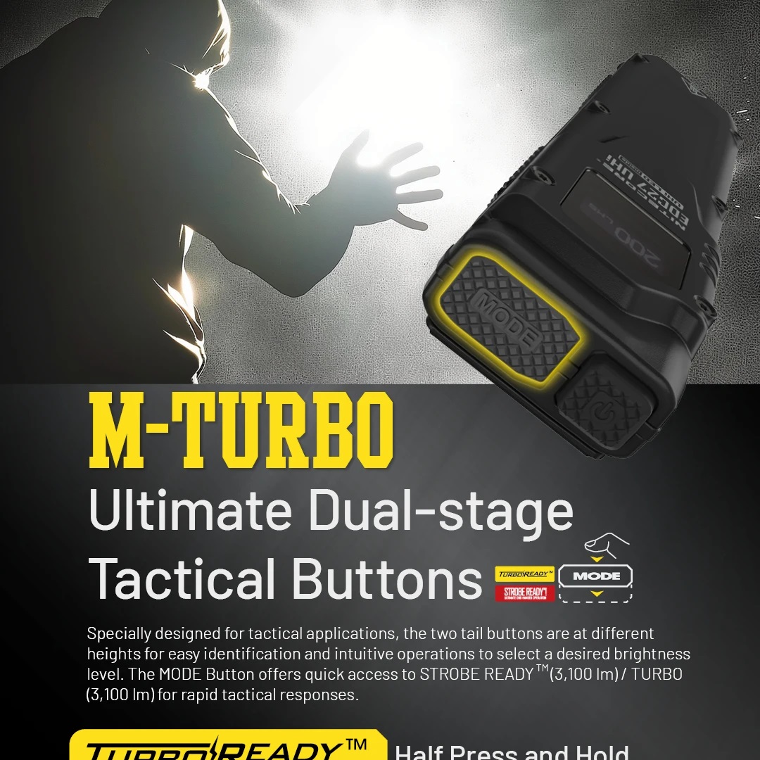 コンボイ UHi タクティカル EDC 懐中電灯 3100  - Outdoor Lighting Portable のレビューと価格