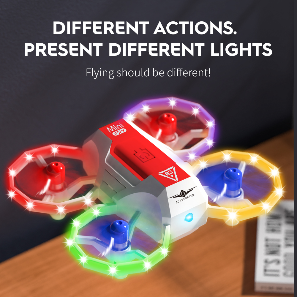 子供向けの音楽と光を備えたKf601ミニドローン,初心者向け - Outdoor Lighting Battery Operated のレビューと価格