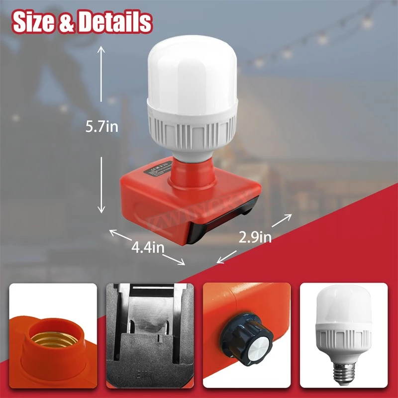 ポータブルツールライト、Einhell Power X-Ch - Outdoor Lighting Battery Operated のレビューと価格