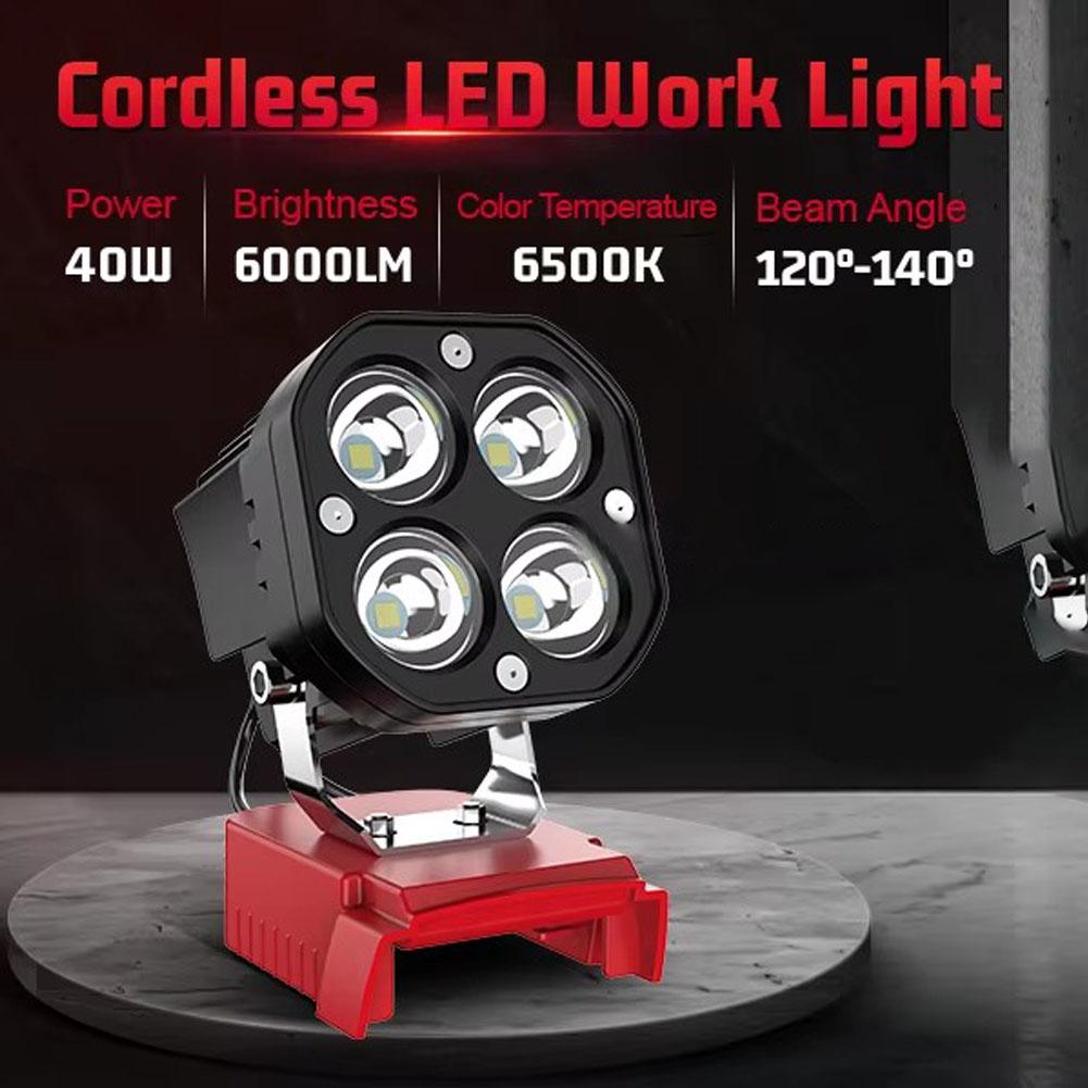 ミルウォーキー M18 18V リチウム電池 40W ポータ - Outdoor Lighting Milwaukee のレビューと価格