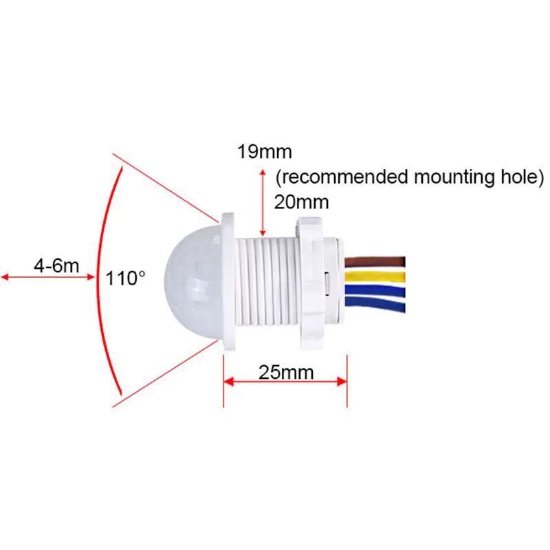 PIR モーションセンサー検出器スマートスイッチ家庭用屋内屋 - Outdoor Lighting With Motion Sensor のレビューと価格
