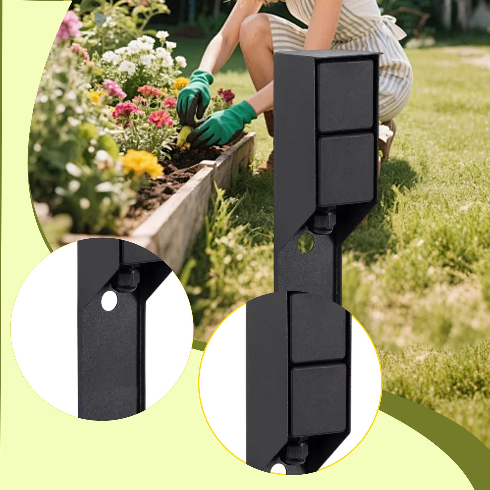 耐候性屋外ソケットガーデンピラー、地面用スパイク付きステンレ - Outdoor Lighting No Outlet のレビューと価格
