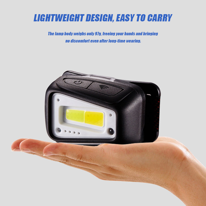 VOLODYMYR 防水 COB LED ヘッドランプ モー - Outdoor Lighting With Motion Sensor のレビューと価格