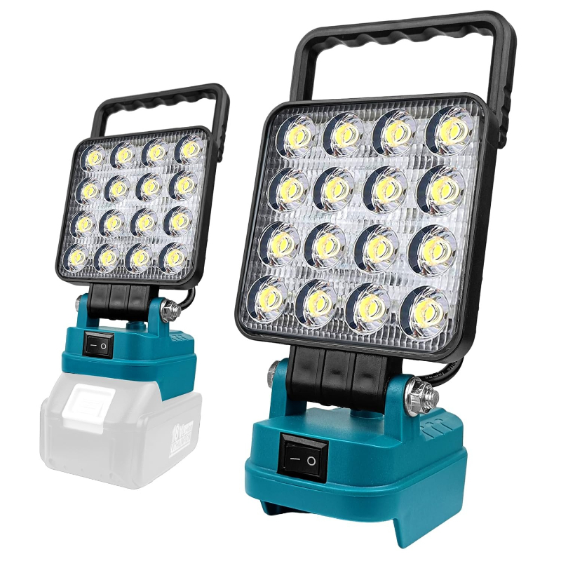 マキタ/ミルウォーキー18Vバッテリー対応のポータブル工事現 - Outdoor Lighting Milwaukee のレビューと価格